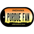 Purdue Fan Novelty Metal Dog Tag Necklace DT-12762