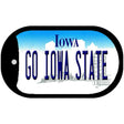 Go Iowa State Novelty Metal Dog Tag Necklace DT-12769