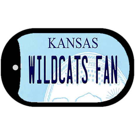 Wildcats Fan Novelty Metal Dog Tag Necklace DT-12783