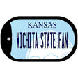 Wichita State Fan Novelty Metal Dog Tag Necklace DT-12785