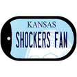 Shockers Fan Novelty Metal Dog Tag Necklace DT-12788