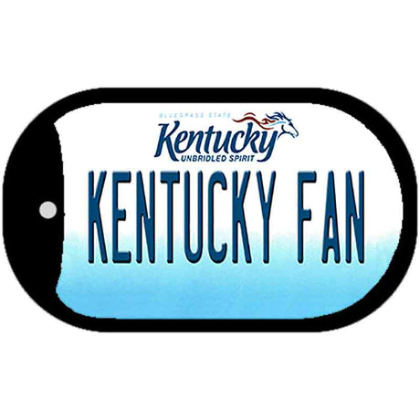 Kentucky Fan Novelty Metal Dog Tag Necklace DT-12790