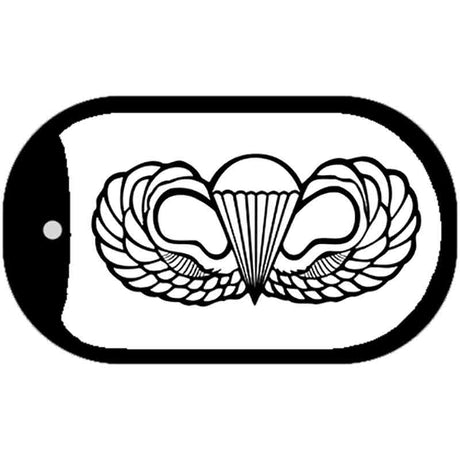 Parachute Badge Novelty Metal Dog Tag Necklace DT-127