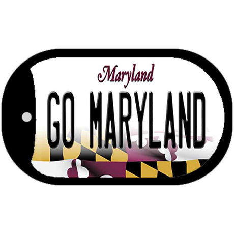 Go Maryland Novelty Metal Dog Tag Necklace DT-12803