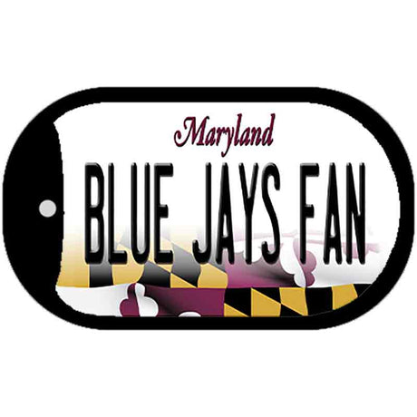 Blue Jays Fan Novelty Metal Dog Tag Necklace DT-12819