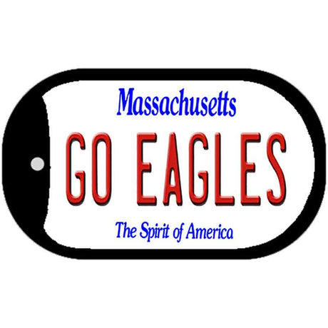 Go Eagles Novelty Metal Dog Tag Necklace DT-12825