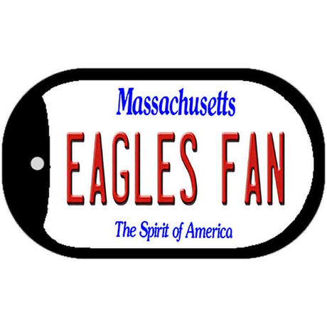 Eagles Fan Novelty Metal Dog Tag Necklace DT-12826