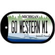 Go Western Michigan Novelty Metal Dog Tag Necklace DT-12840