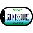 Go Missouri Novelty Metal Dog Tag Necklace DT-12856