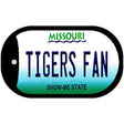 Tigers Fan Novelty Metal Dog Tag Necklace DT-12858