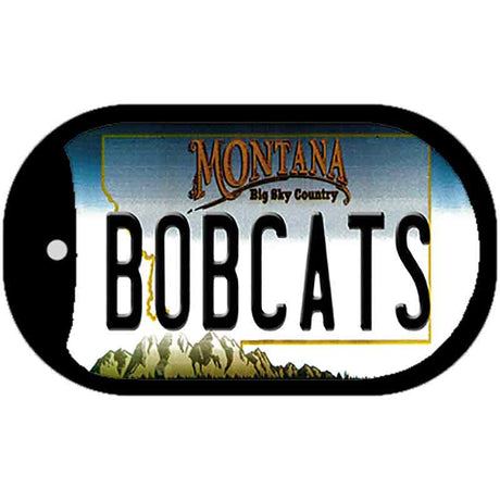 Bobcats Novelty Metal Dog Tag Necklace DT-12867