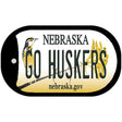 Go Huskers Novelty Metal Dog Tag Necklace DT-12872