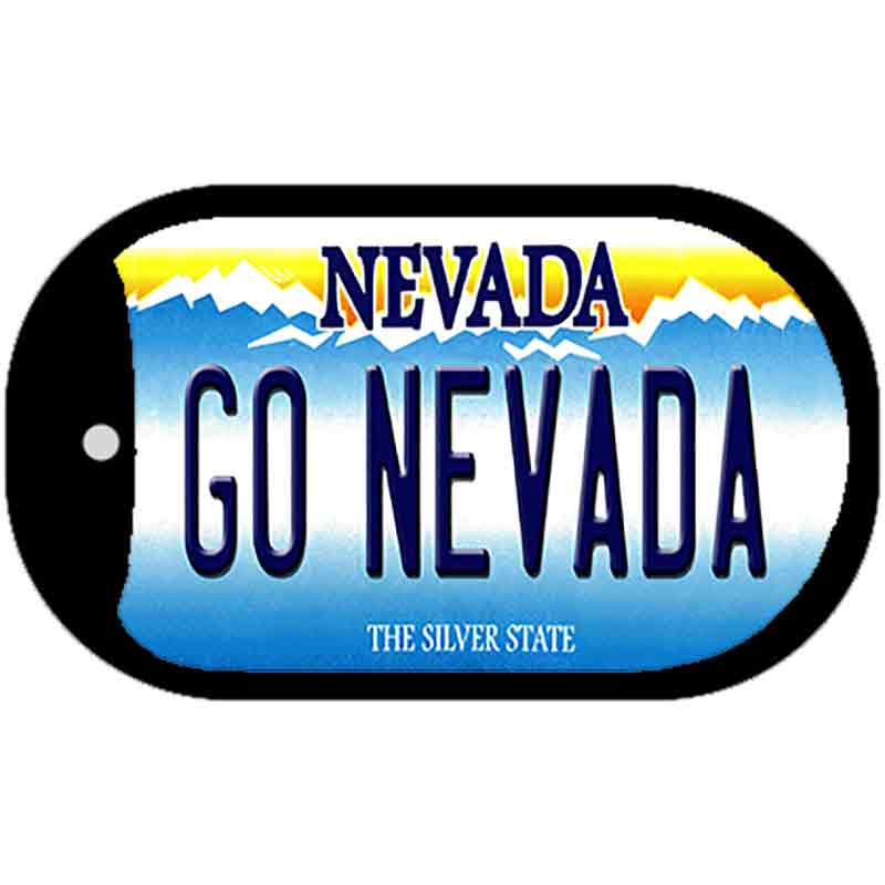 Go Nevada Novelty Metal Dog Tag Necklace DT-12874