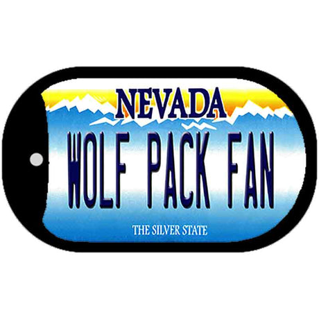 Wolf Pack Fan Novelty Metal Dog Tag Necklace DT-12878