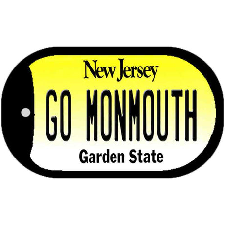 Go Monmouth Novelty Metal Dog Tag Necklace DT-12880