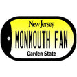 Monmouth Fan Novelty Metal Dog Tag Necklace DT-12881