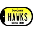 Hawks Novelty Metal Dog Tag Necklace DT-12882