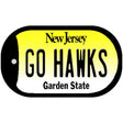 Go Hawks Novelty Metal Dog Tag Necklace DT-12883