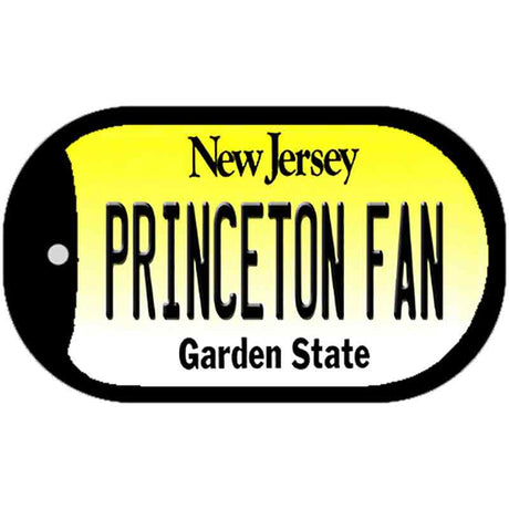 Princeton Fan Novelty Metal Dog Tag Necklace DT-12886