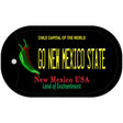 Go New Mexico State Novelty Metal Dog Tag Necklace DT-12907