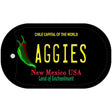 Aggies Novelty Metal Dog Tag Necklace DT-12909