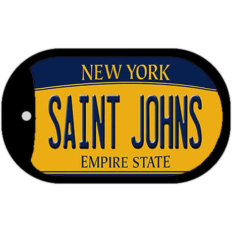 Saint Johns Novelty Metal Dog Tag Necklace DT-12912