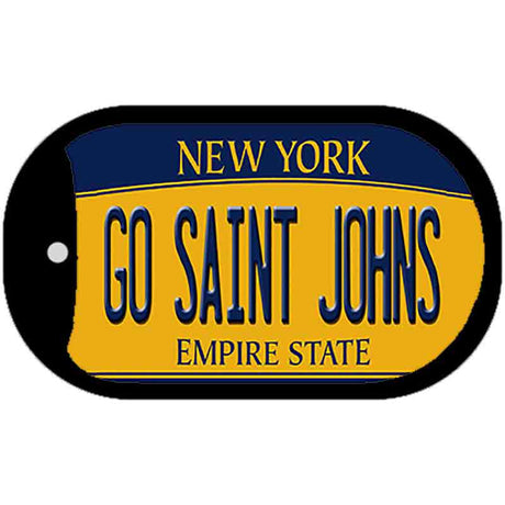 Go Saint Johns Novelty Metal Dog Tag Necklace DT-12913