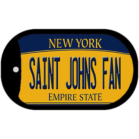 Saint Johns Fan Novelty Metal Dog Tag Necklace DT-12914