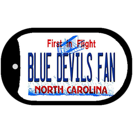 Blue Devils Fan Novelty Metal Dog Tag Necklace DT-12933