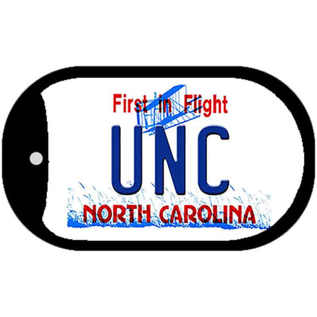 Univ North Carolina Novelty Metal Dog Tag Necklace DT-12937