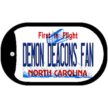 Demon Deacons Fan Novelty Metal Dog Tag Necklace DT-12950