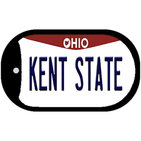 Kent State Novelty Metal Dog Tag Necklace DT-12957