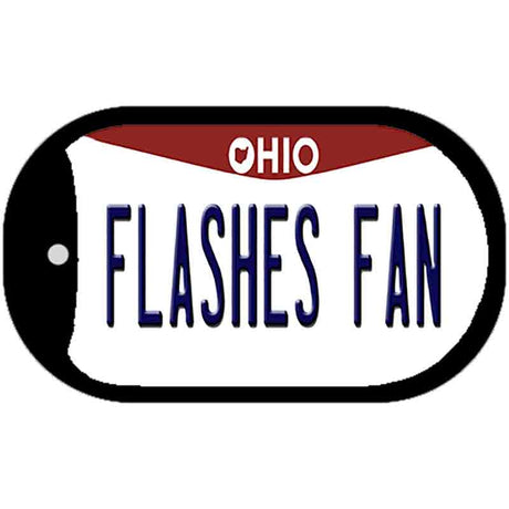 Flashes Fan Novelty Metal Dog Tag Necklace DT-12962