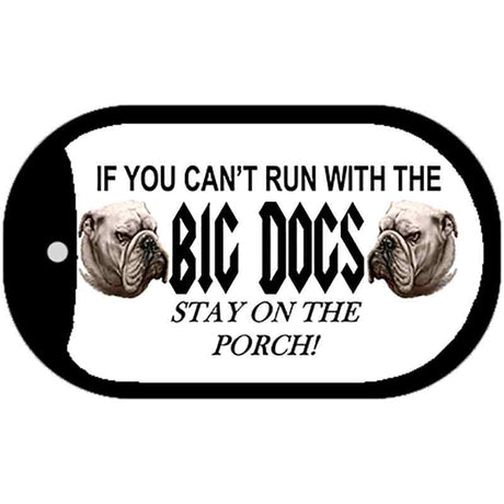 Big Dogs Novelty Metal Dog Tag Necklace DT-1296