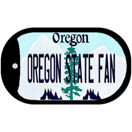 Oregon State Fan Novelty Metal Dog Tag Necklace DT-12986