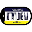 Nittany Lions Fan Novelty Metal Dog Tag Necklace DT-12992