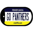 Go Panthers Novelty Metal Dog Tag Necklace DT-12996