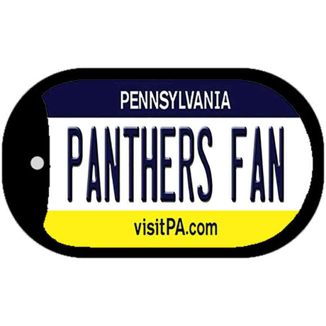 Panthers Fan Novelty Metal Dog Tag Necklace DT-12997