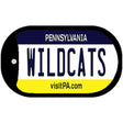 Wildcats Novelty Metal Dog Tag Necklace DT-13006