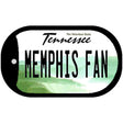 Memphis Fan Novelty Metal Dog Tag Necklace DT-13018