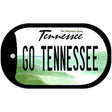 Go Tennessee Novelty Metal Dog Tag Necklace DT-13023