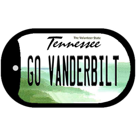 Go Vanderbilt Novelty Metal Dog Tag Necklace DT-13028