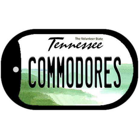 Commodores Novelty Metal Dog Tag Necklace DT-13030