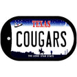 Cougars Novelty Metal Dog Tag Necklace DT-13040