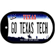 Go Texas Tech Novelty Metal Dog Tag Necklace DT-13056