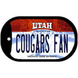 Cougars Fan Novelty Metal Dog Tag Necklace DT-13068