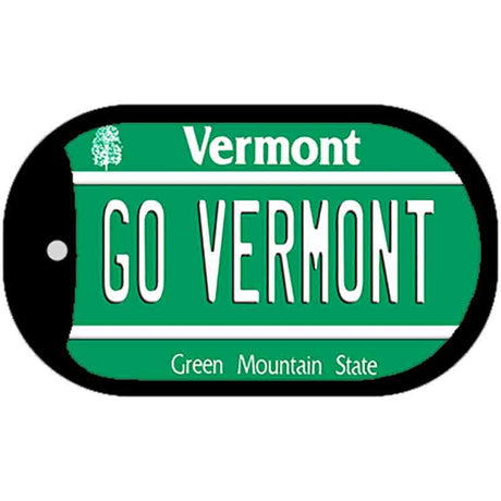 Go Vermont Novelty Metal Dog Tag Necklace DT-13074