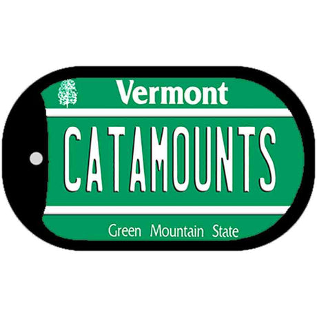 Catamounts Novelty Metal Dog Tag Necklace DT-13076