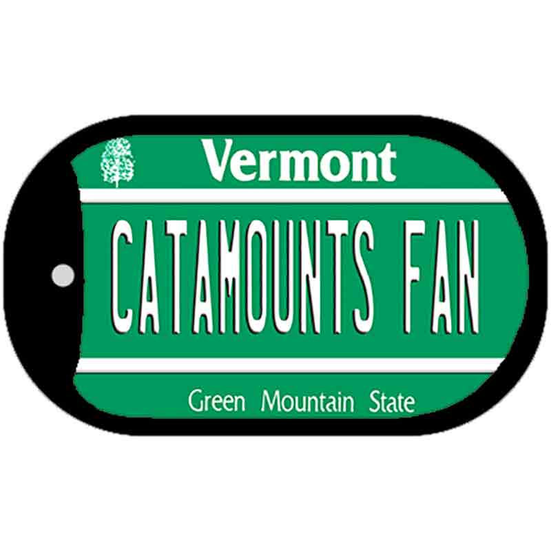 Catamounts Fan Novelty Metal Dog Tag Necklace DT-13078