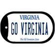 Go Virginia Novelty Metal Dog Tag Necklace DT-13079